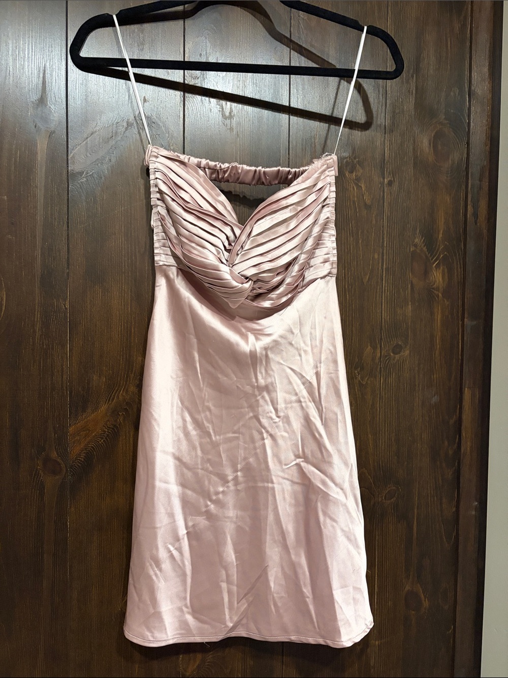 Princess Polly Pink Draped Maxi Dress Size XS